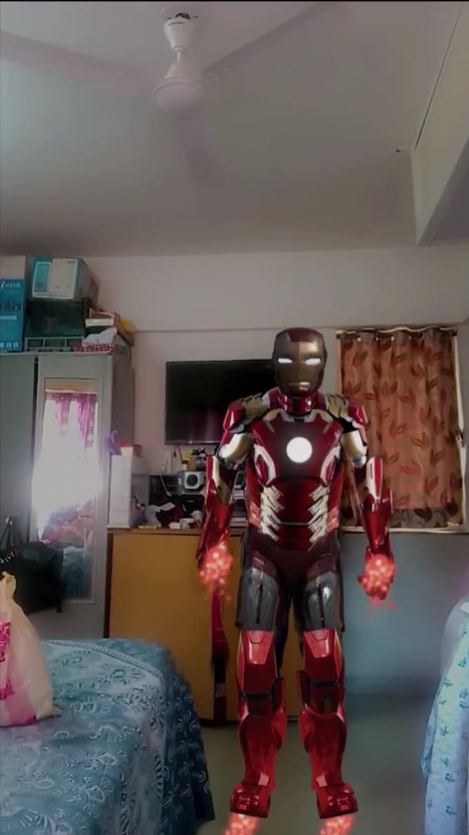 make iron man vfx for you