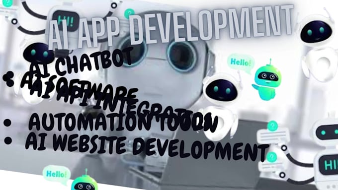 develop custom ai software, automation tools, ai saas, ai website for you