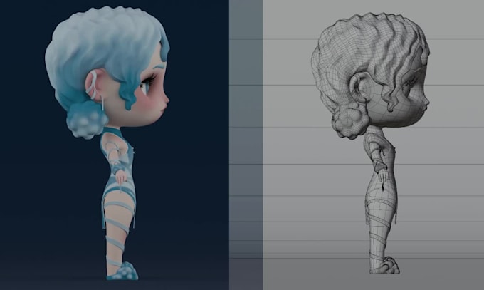 design 3d characters and models from your 2d artwork