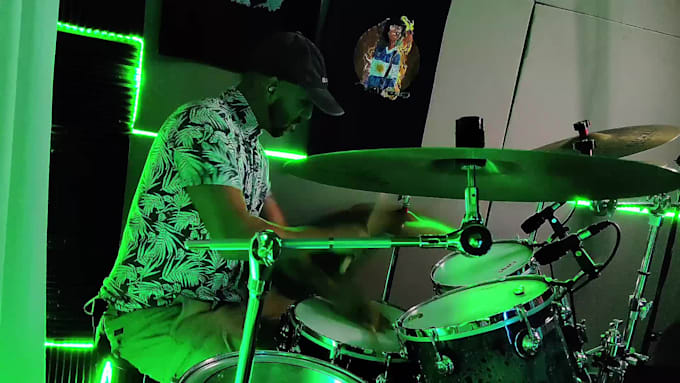 record authentic live reggae drum tracks for your song
