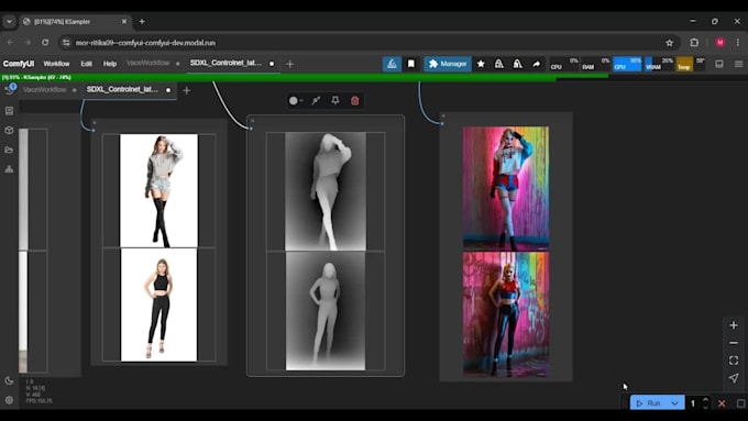 create custom comfyui workflow using flux wan sd etc
