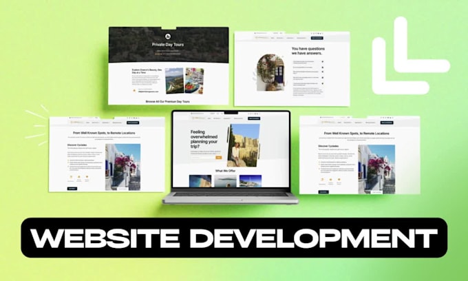 design and develop a custom website