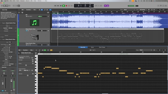 transcribe your song by ear into a lead sheet