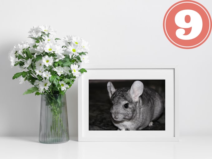 create wall art mockups with image or photo for etsy
