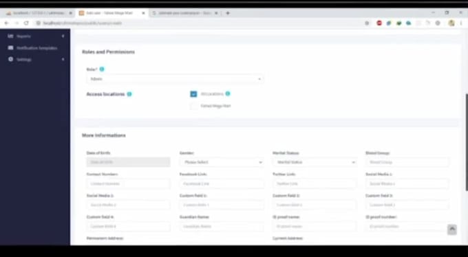 setup advance pos with account,stock and inventory software