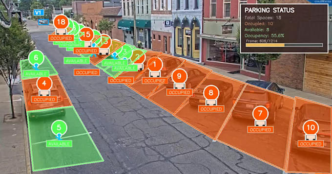 build smart parking slot detection system using yolov11