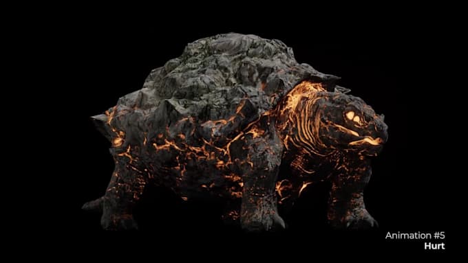 3d monster alien 3d creatures dinosaur dragon realistic model for printing, game