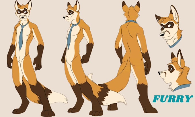 Fury Scetch Reference Draw furry referencesheet,furry art,fursona, characterdesign,oc,furry ...