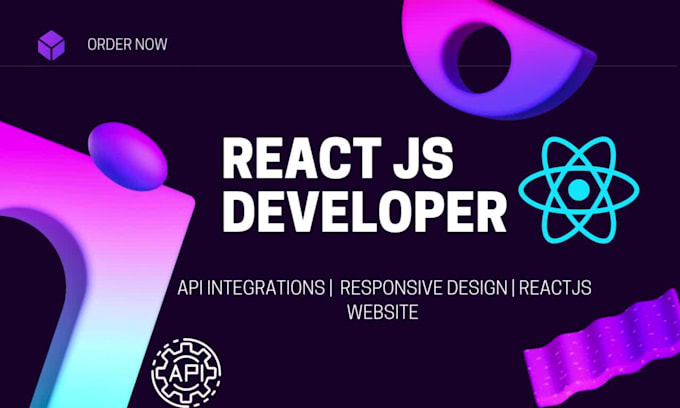 do api integration in reactjs website and responsive design