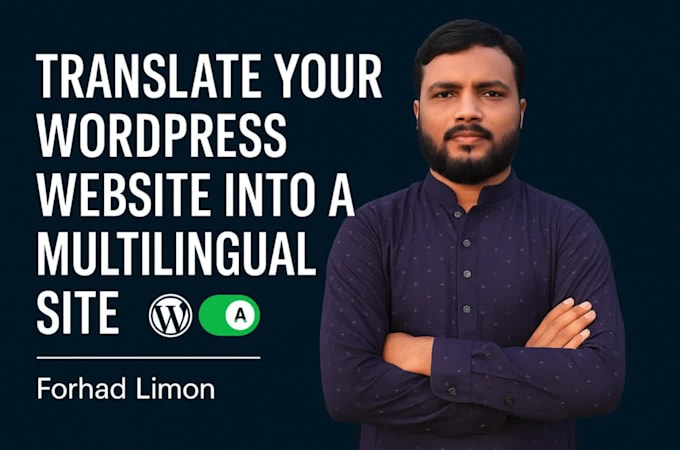 translate your wordpress website into a multilingual site