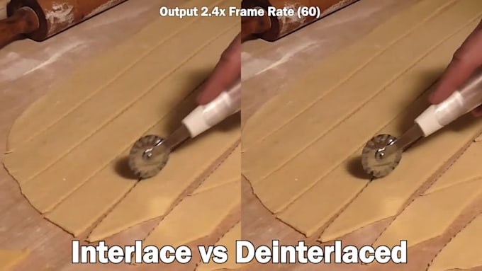 deinterlace your videos professionally