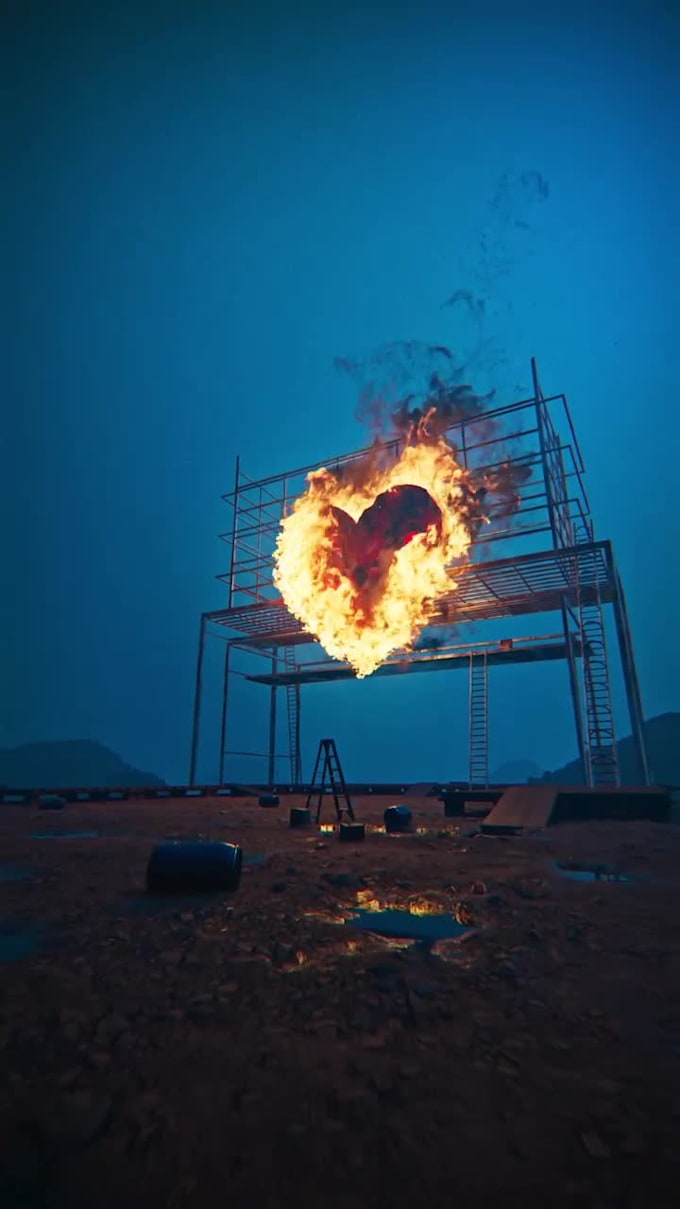 Do 3d fire explosion 3d vfx fire simulation 3d smoke simulation vfx ...