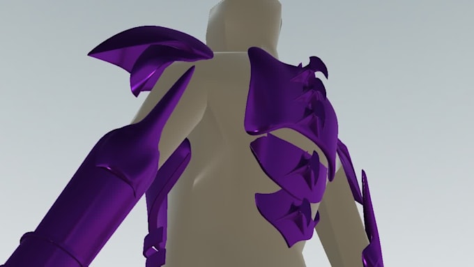 3d model full custom armor to your measurements