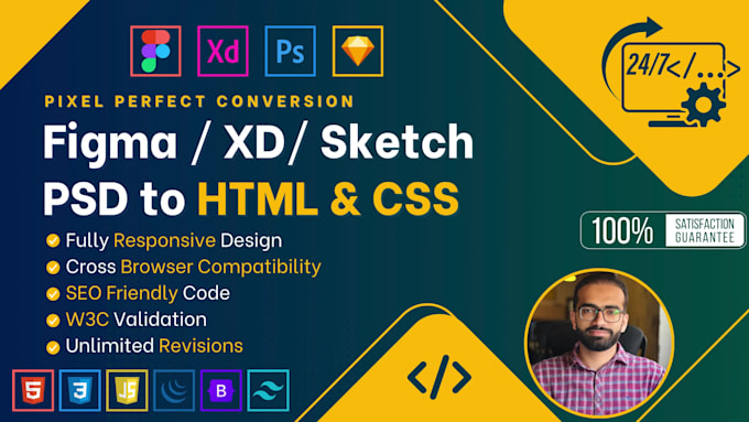transform figma mockups into responsive html