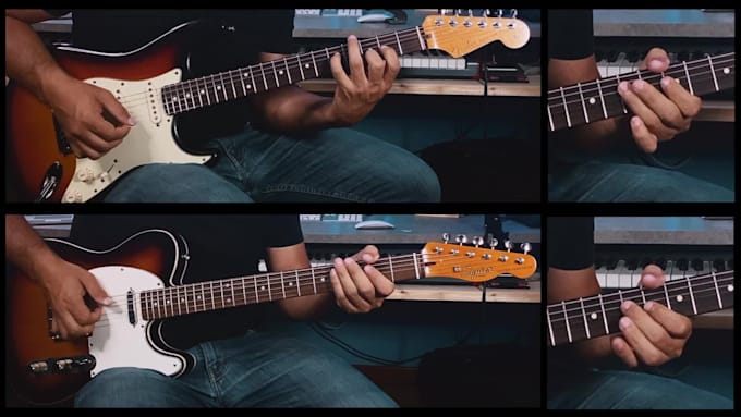 record professional studio quality guitars