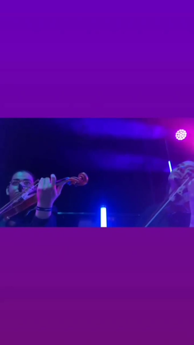 a violin recording for you