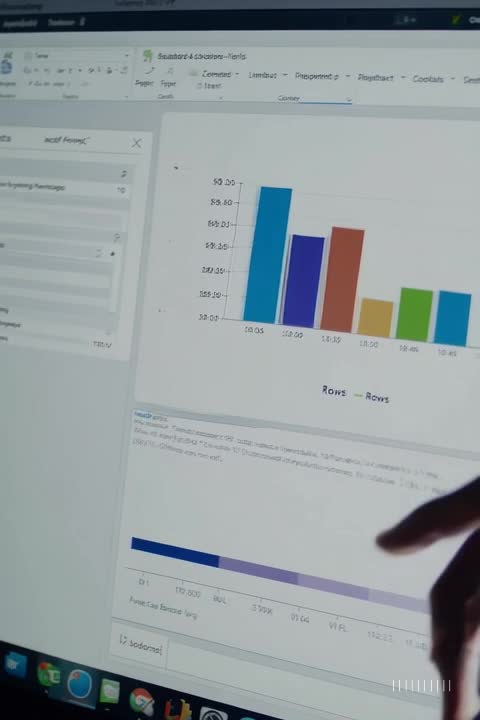 write sql queries and build reports for your data