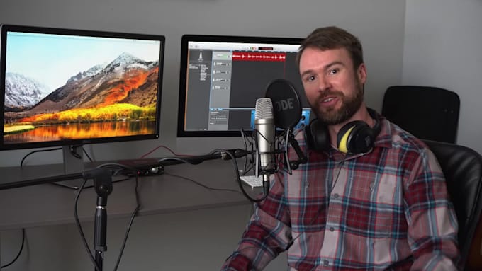 Review I will provide a male voice over for your youtube video