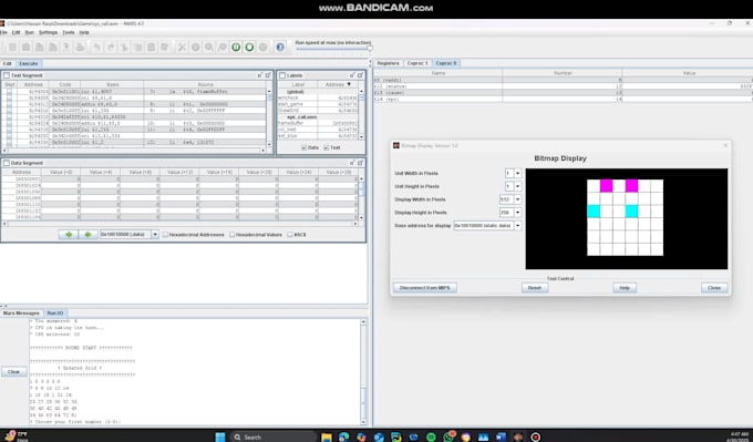do mips, arm and 8086 assembly language programming projects