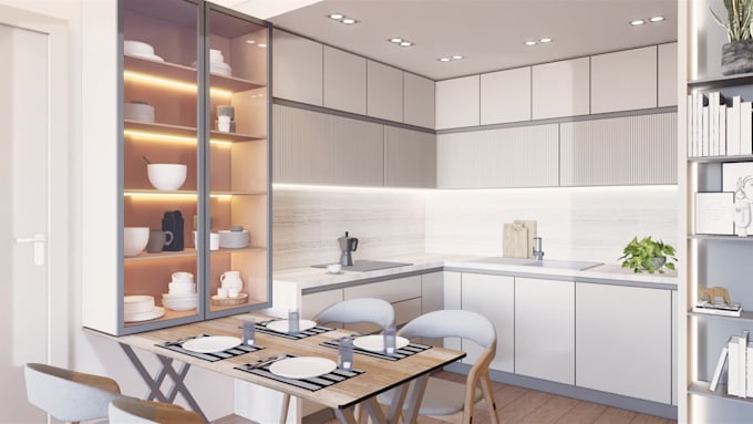 create photorealistic interior design 3d renderings for your space