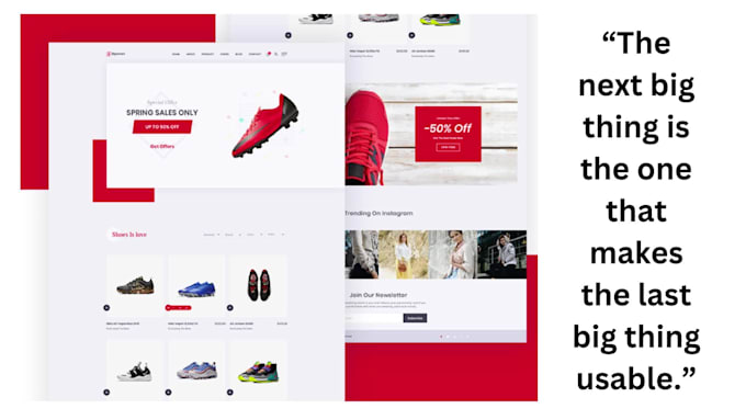 Do professional ui ux landing page and web template design by Junie12 ...