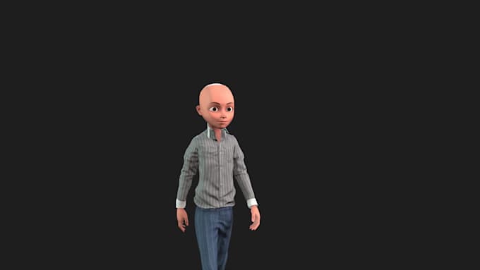 rig 3d model in blender for animation and game engines