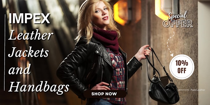 design shopify store banners ecommerce website banners