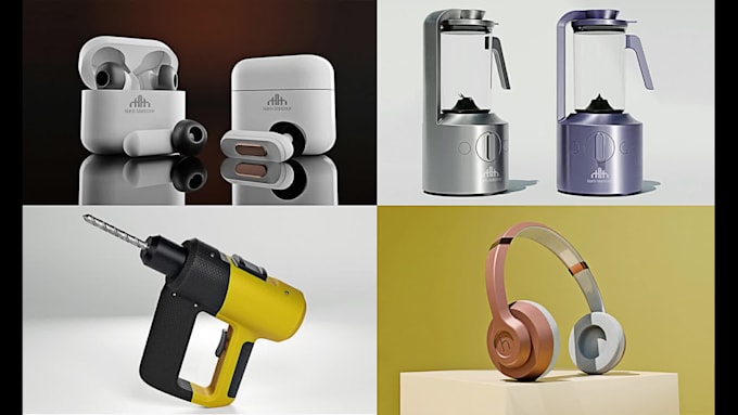 do 3d product modeling and realistic 3d rendering for amazon and ebay