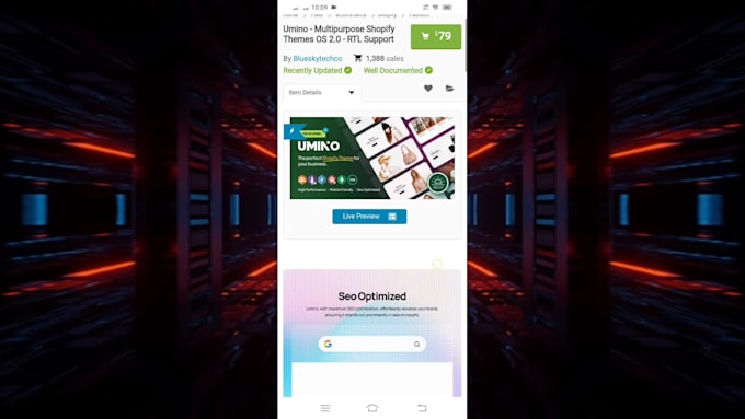 website into a high performance mobile app