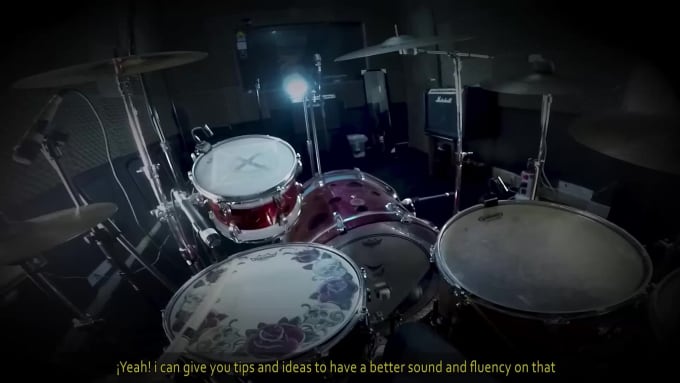 be your personal drum teacher