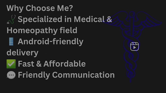 create and edit engaging medical or homeopathic content