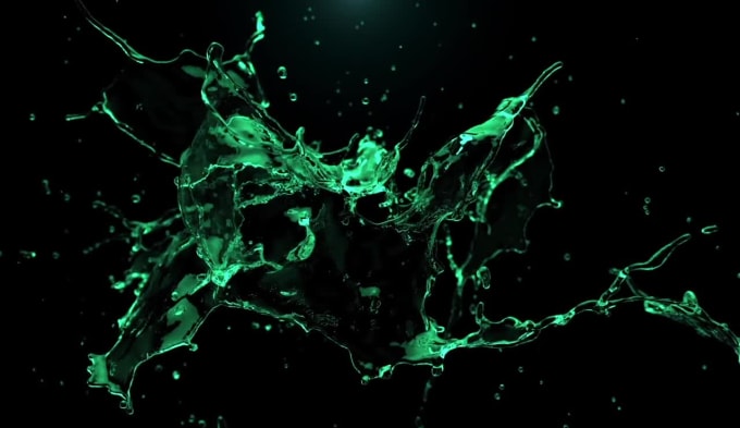 Make liquid splash logo animation by Nirobaju | Fiverr