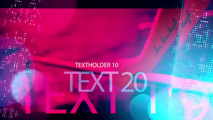 create a music party intro promo trailer