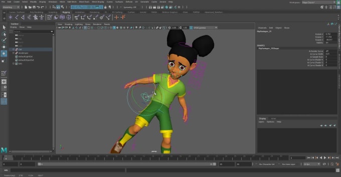 Rig your character in autodesk maya by Animatedlead | Fiverr