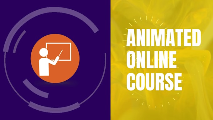 make an animated online course