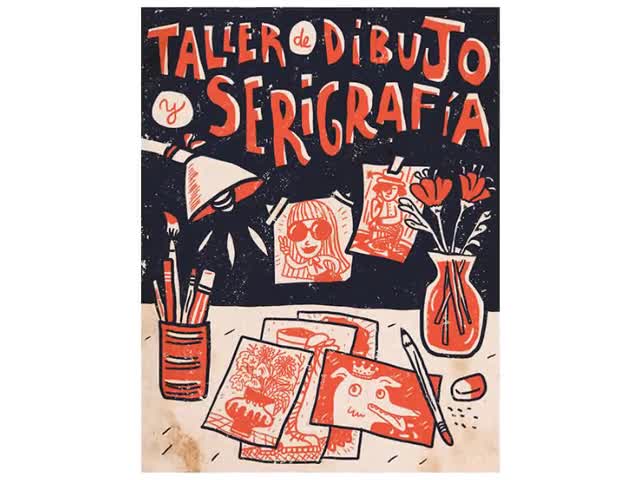 draw and design your poster or flyer in my style