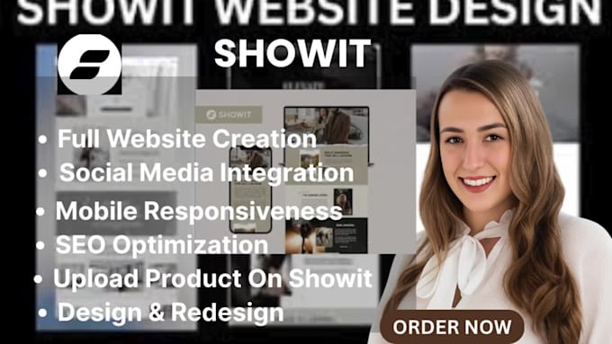 design showit website, update showit, redesign and customize showit