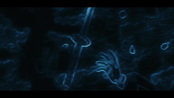 create a glitch anime edit synced to music