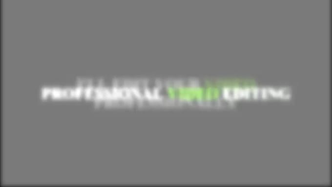 do any video editing mixing correction