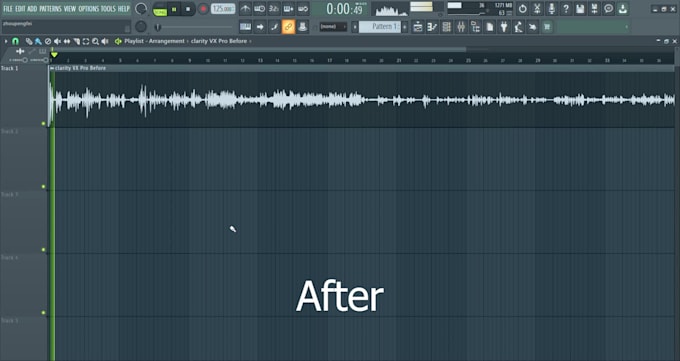 repair and remove audio background noise