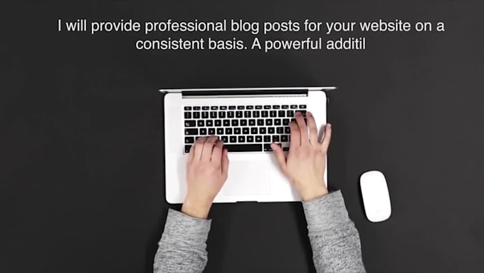 write curated articles or blog posts consistently