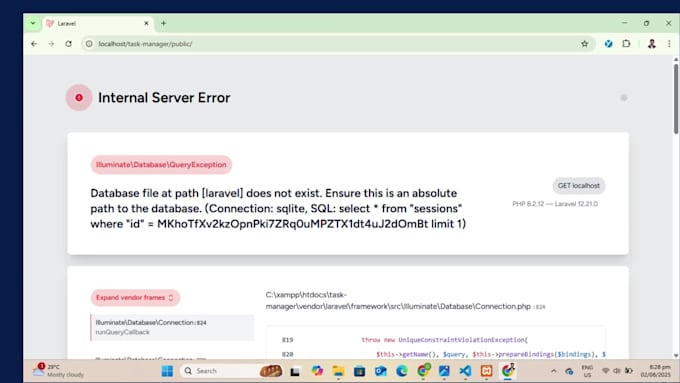 fix laravel bugs, errors, and issues in your web app