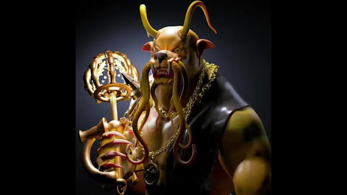 sculpt amazing 3d model in z brush for 3d printing