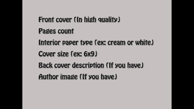 convert kindle ebook cover to KDP paperback cover