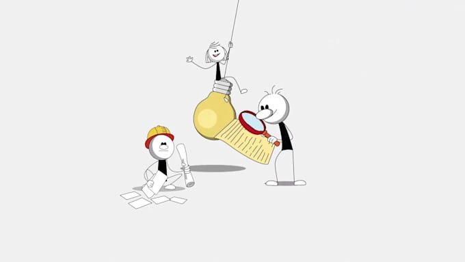 create 2d character animation video