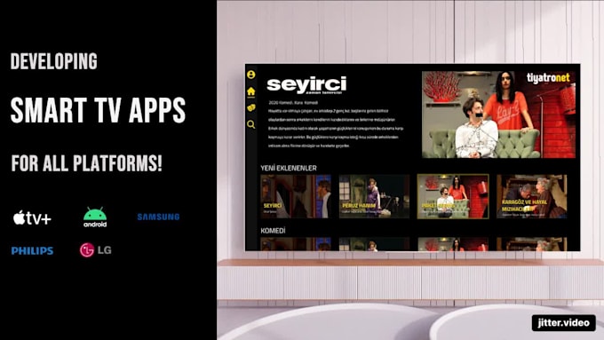 develop smart tv apps for all platform