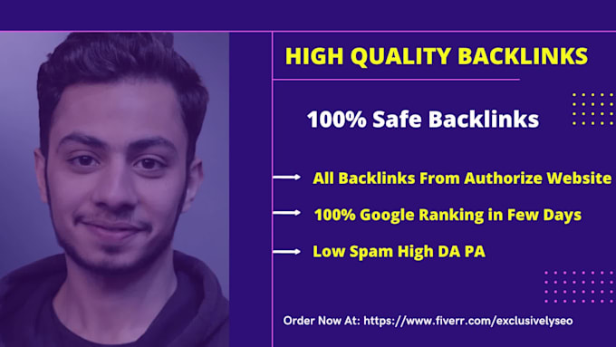 make high quality dofollow backlinks for best seo