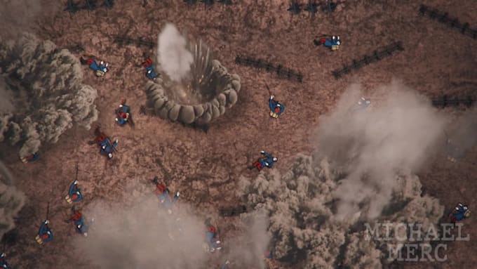 create cinematic 2d art and animation for your video