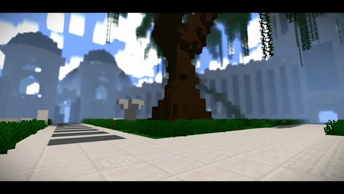 create stunning 3d minecraft animations for youtube, intros, stories