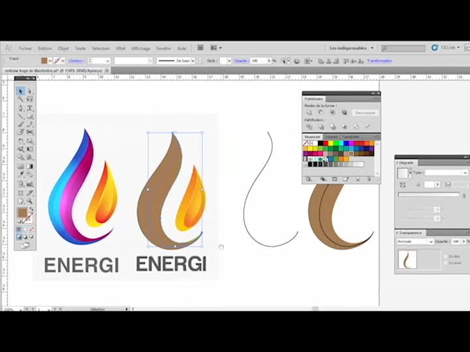 Do vector tracing, redraw, vectorize logo image to vector by Boumzabra ...